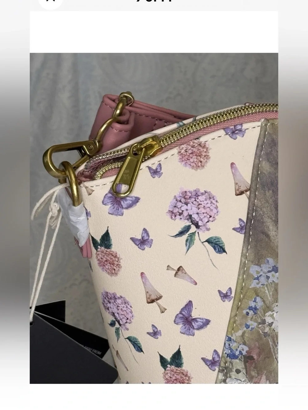Loungefly Tinkerbell Flower Nap Satchel & Wallet